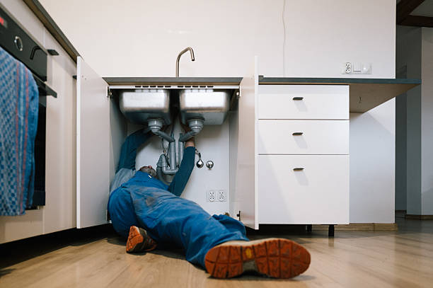 Professional Leak Detection technician working in Andover, CT